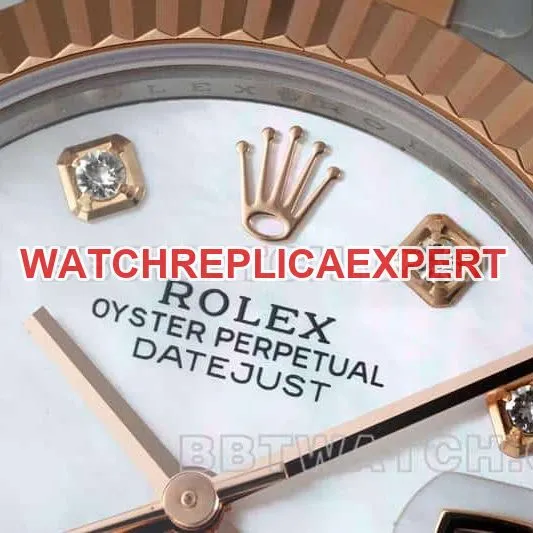 ARF factory Rolex Logbook one to one super A high imitation mother-of-pearl disk 31mm intermediate gold three-compartment links 278271 side actual photo