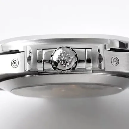 PPF Factorytop-tier replicaPatek Philippe men's black dialsteel braceletRef.5726/1A Nautilus series annual calendar automatic movement watch movement picture