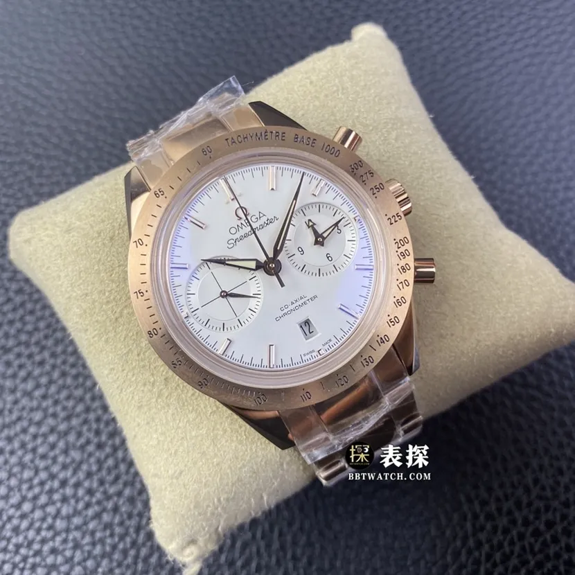 BF factory Omega Speedmaster top-tier watch men's silver panda dial steel bracelet model pictures and prices braceletlive photos