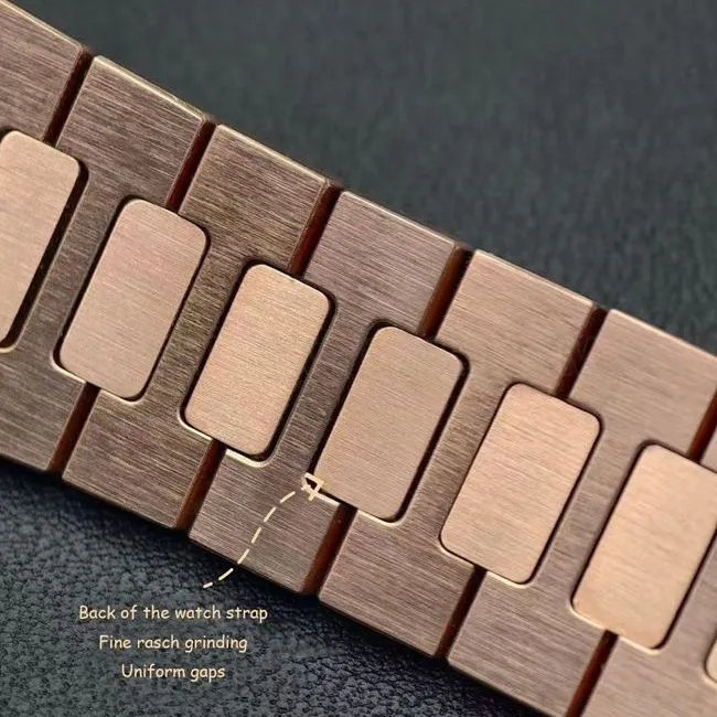 UMI factory Patek Philippe Nautilus5712 top-tier watch comparison Genuine difference caseback live photo
