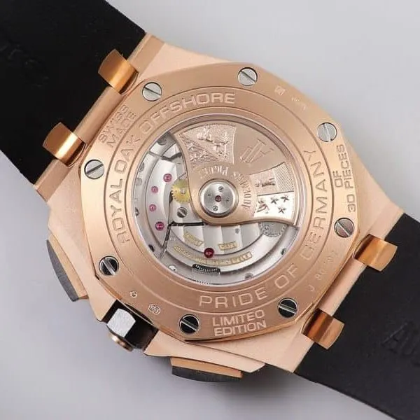 Audemars Piguet Royal Oak Offshore 26416RO Chronograph Series 44mm Diameter Ceramic Bezel Detail Images