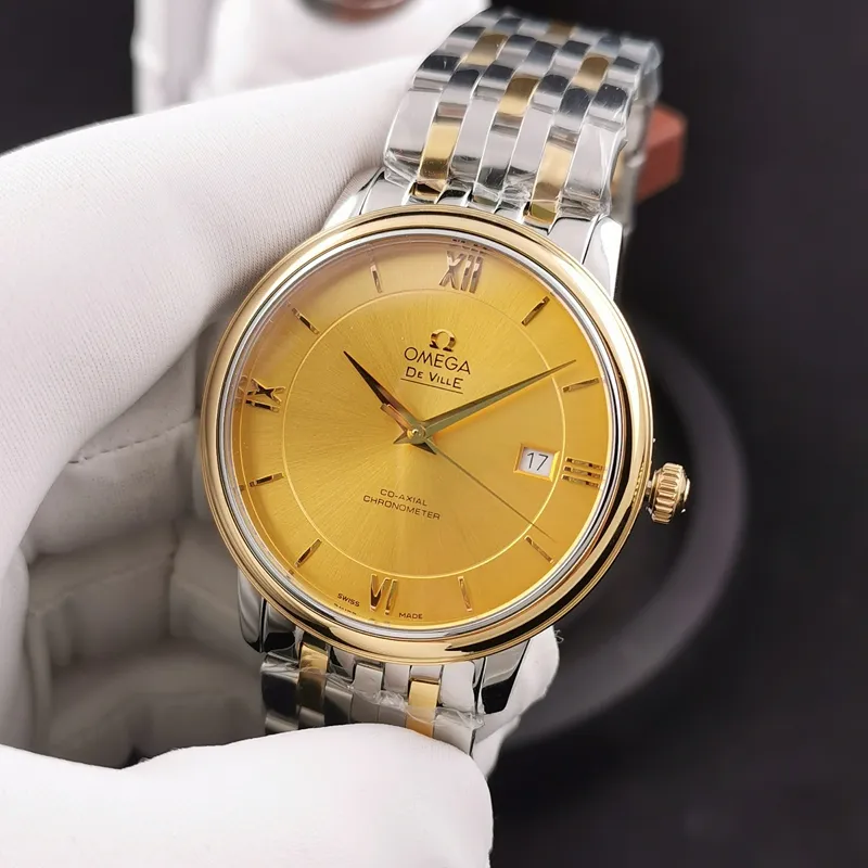 Omega De Ville 424.20.37 KY Factory Yellow