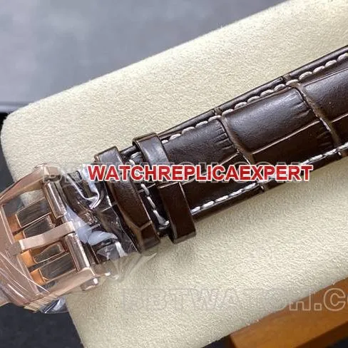 collectible watch aviation chronograph BLS factory Breitlingrose goldwhite dialleather strap model braceletlive photos