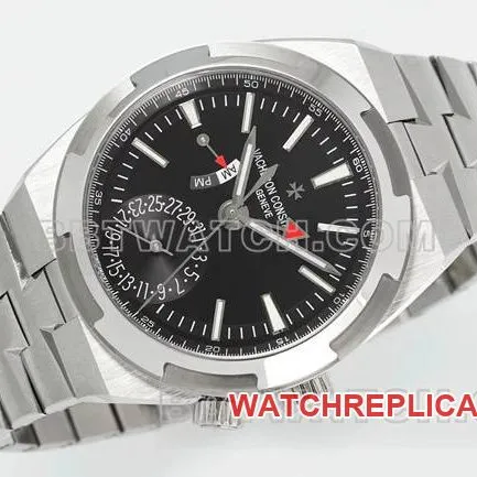 collectible watch Vacheron ConstantinV9 Factory across the world black dial mechanical 7920Vfront live photo