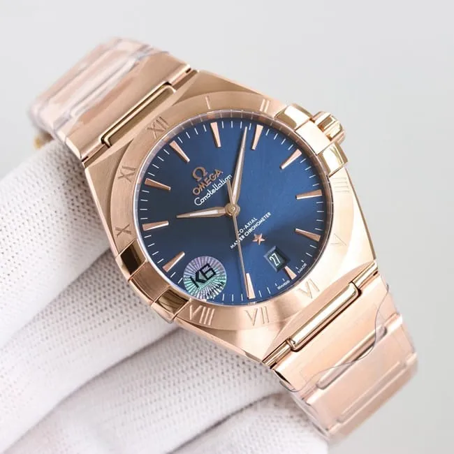 top-tier replicaOmega fifth generation constellation series men's watch movement picture