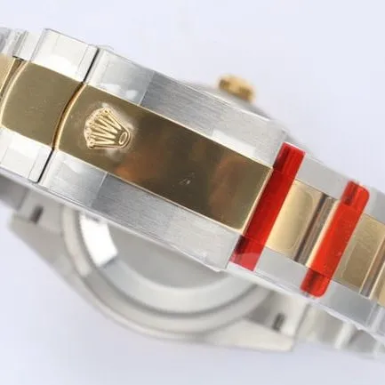 EW Factorytop-tier watch Rolex men's gold disc gold belt Oyster Datejust36 series mechanical watch front view