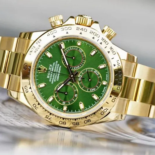 Rolex high-quality watch Cosmograph Daytona all-gold series watch back cover picture