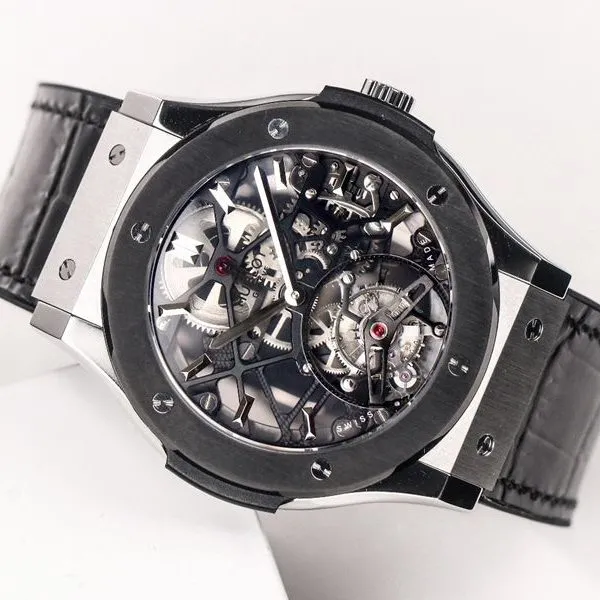 Hublotreplica watch (Hublot) classic fusion CLASSIC FUSION series tourbillon watch front view