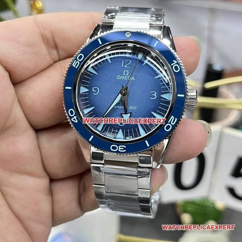 VS FactoryOmegaSeamaster1:1top-tier replicablue dial234.30.41.21.03.002front live photo