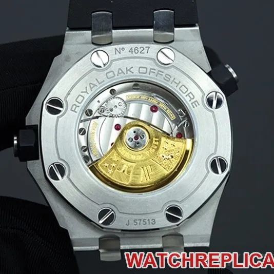 Audemars Piguet15710 Royal Oak Offshore Translucent Lume Mechanical Watch Front View