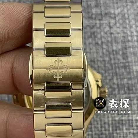 3K FactoryPatek Philippe sporty and elegant 71181:1top-tier watch women's honey gold silver plate steel bracelet model pictures and prices braceletlive photos