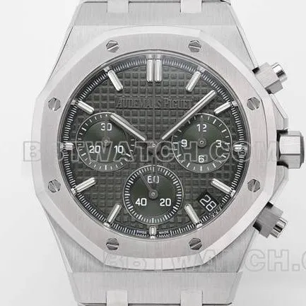 collectible Watches ZF Factory Royal Oak Audemars Piguet Gray Plate Mechanical 26240 Back Actual Picture
