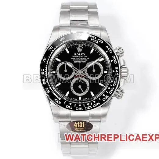 Watch JF Factory Rolex Daytona Black Dial
