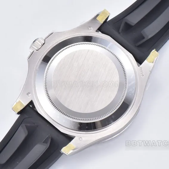 C Factory Rolex Yacht-Master 42mm Black Dial Rubber Strap M226659-0002 Real Side Shot