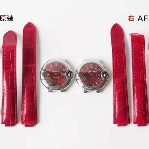 Cartier1:1replica,af blue balloon watch,front comparison picture