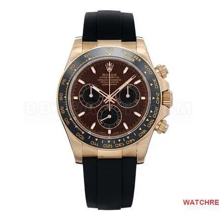 1:1replica watch ZF FactoryDaytonaRolex brown plate rose gold case 4131 mechanical clasplive photos