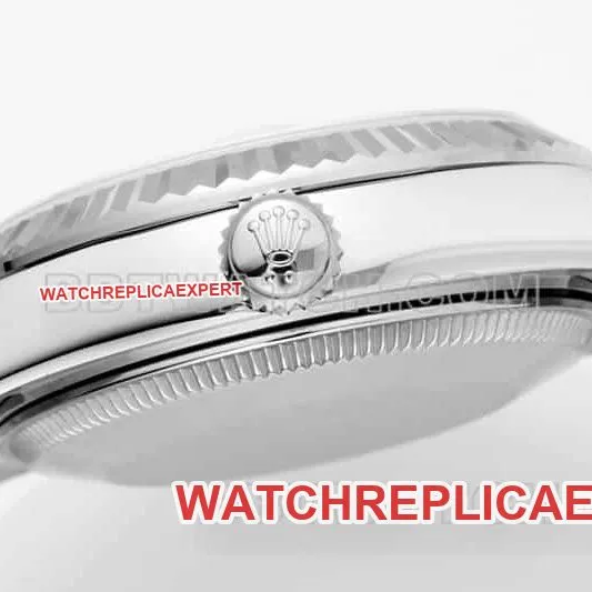 ARF FactoryRolex log super cloneblack dial stick hour markers 31mm five grid link 278274braceletlive photos