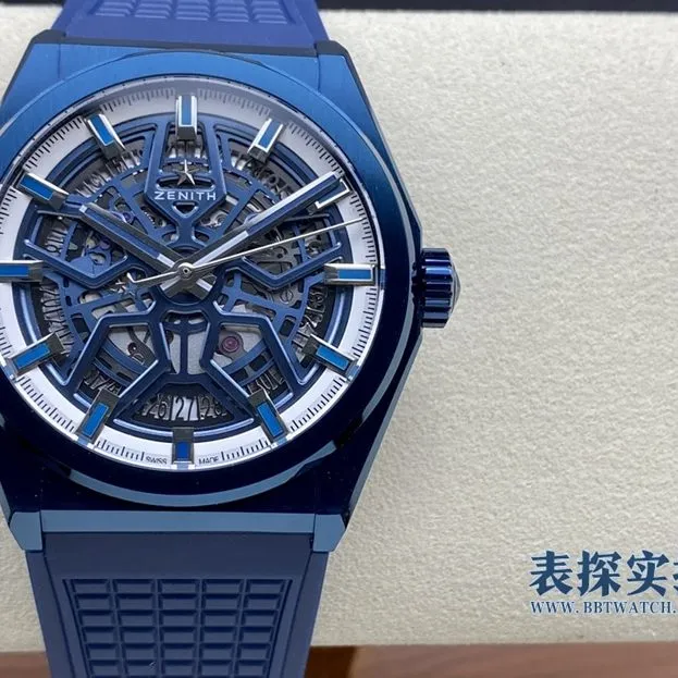 Zenith top-tier watch, LF DEFYreplica watch, front view
