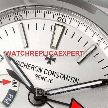 top-tier watch Vacheron ConstantinV9 Factory across the world silver dial mechanical 7920Vfront live photo