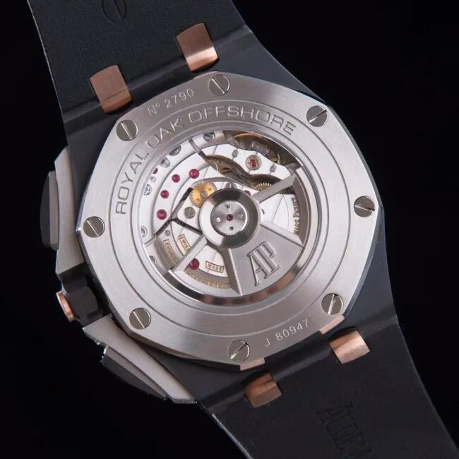 top-tier replicaAPFAudemars PiguetRoyal Oak offshore 26400ceramicchronograph gray dial watch front view
