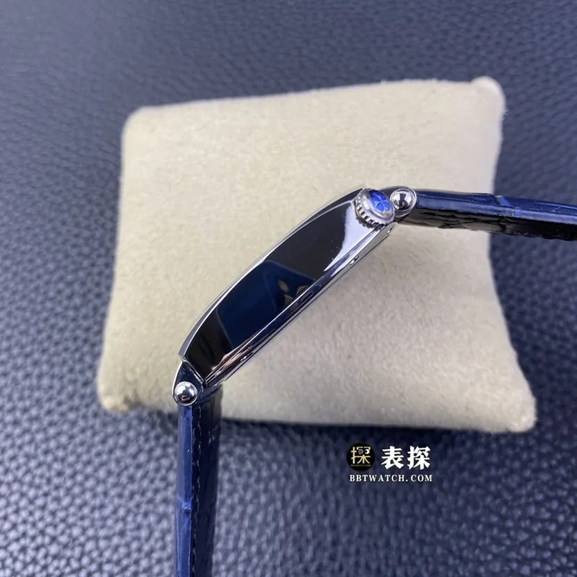 AI factory Vacheron Constantin historical masterpiece watch men's silver white dial crooked neck leather strap model pictures and prices front live photo