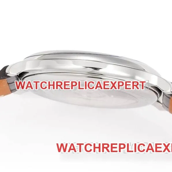Longines collectible watch XC factory famous craftsman silver white dialL888 mechanical movementleather strap model side live photo