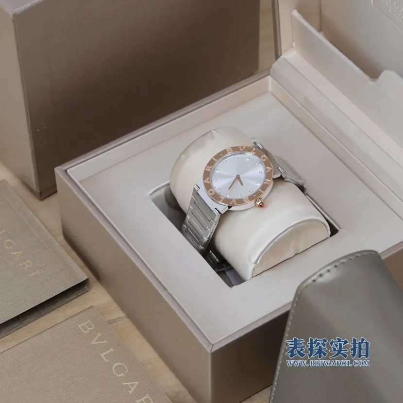 top-tiersuper cloneBvBvlgari ladies rose gold diamond quartz watch price