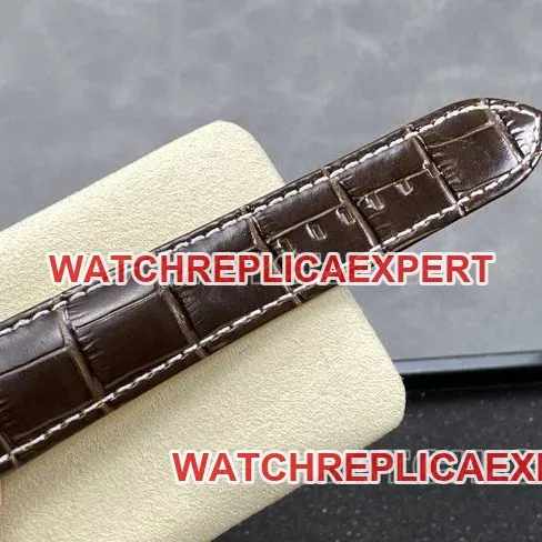1:1replica watch aviation chronograph BLS factory Breitlingrose gold diamond white dialleather strap model braceletlive photos