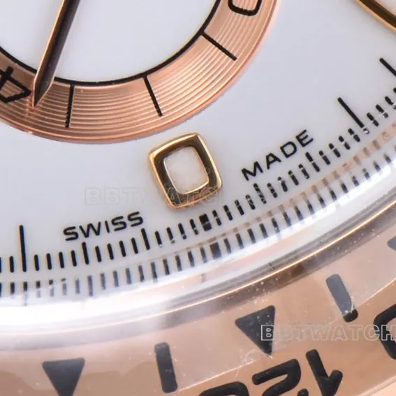 Factory C RolexDaytonatop-tier 1:1high-quality replicawhite dialrose goldsteel braceletm116505-0010front live photo