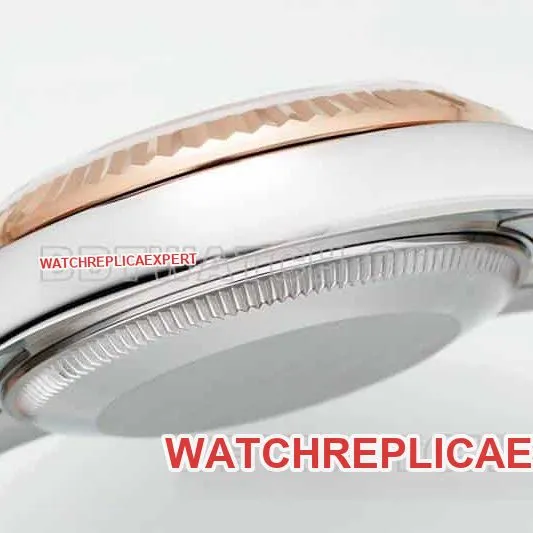 ARF FactoryRolex log top-tier 1:1super clonerose gold disc 31mm gold three-lattice chain link 278271front live photo