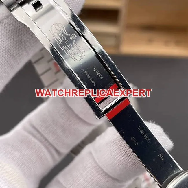 top-tier watch VS Factory log Rolex gray plate 3235 mechanical 41mm front live photo