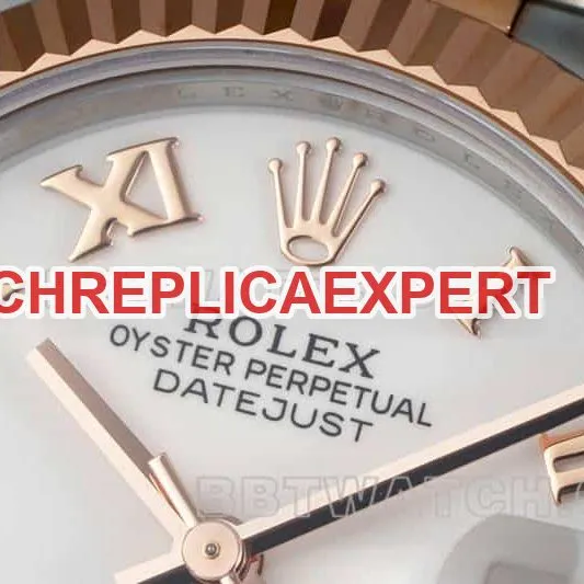 ARF FactoryRolex log 1:1super clonewhite dial31mm gold five-grid chain link278271front live photo