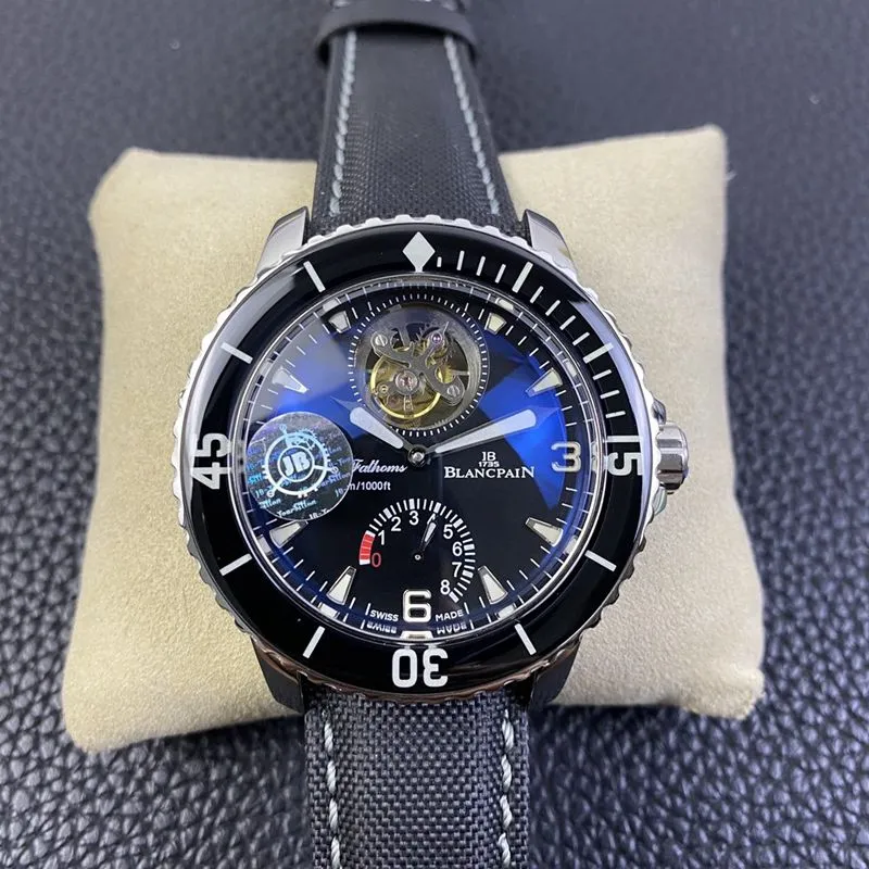 Blancpain Fifty Fathoms Series Ultimate Edition True Tourbillon Men's Watch Watch Movement Picture