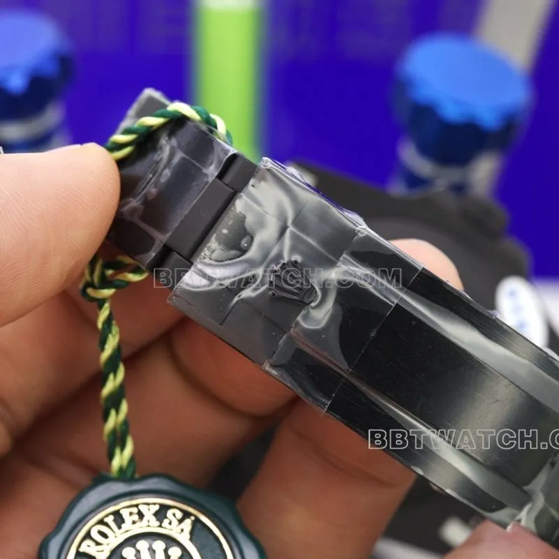 TW factory full Black SubmarinerRolexreplica watch2824movement40mmclasp