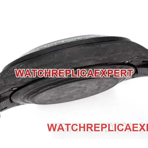 TW factory Rolex Daytona carbon fiber hollow disc black steel bracelet bracelet live photos