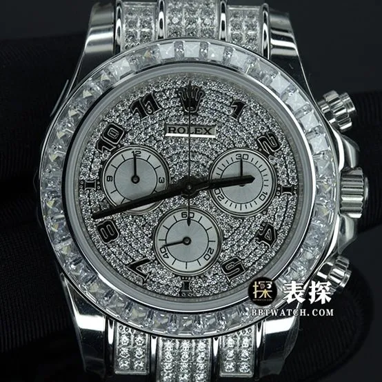 DaytonaRolex1:1replica watch diamond disc rubber model 116599 tbrclasplive photos