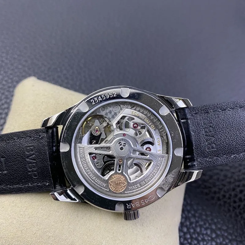 Front View of the YL Factory IWC Watch: Portuguese Automatic Small Seconds Men's Mechanical Wristwatch