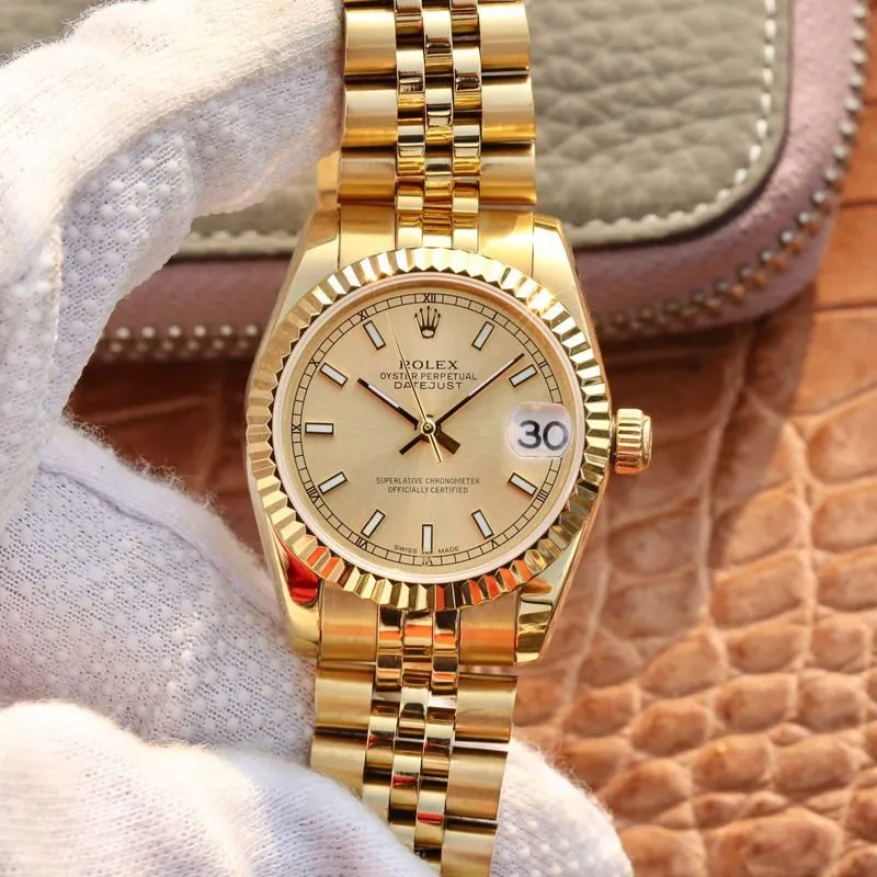 Rolexreplica watch Datejust women's series watch back cover picture