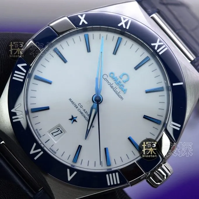 Omega1:1replica watch,VS constellation watch,front view