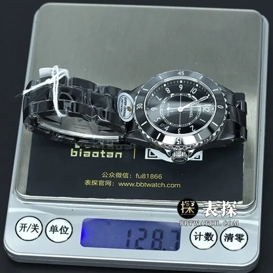 EAST factory ChanelJ12top-tier 1:1high-quality watch ladies black dialsteel bracelet model pictures and price weight live photos