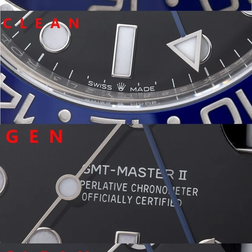 C Factory GMT II Rolex collectible watches m126710blnr-0002 comparison authentic review strap comparison chart
