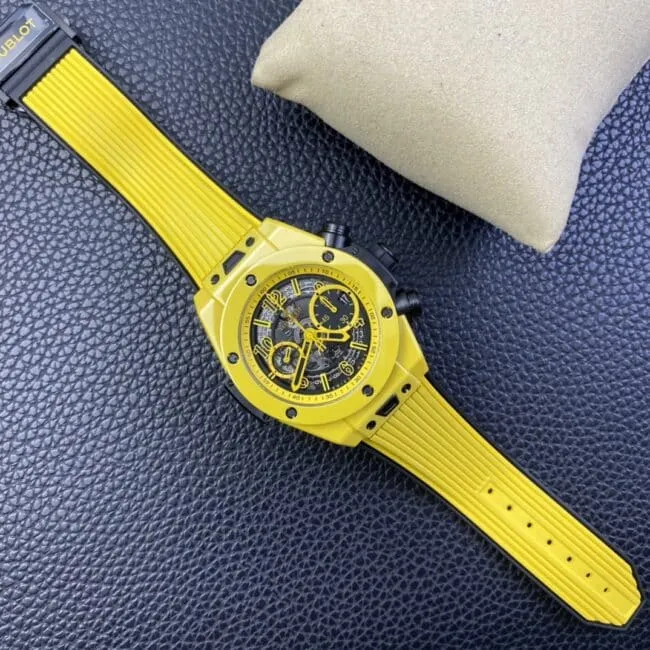 Dachang high-quality ZF Hublot watch Big Bang series color ceramic watch front view