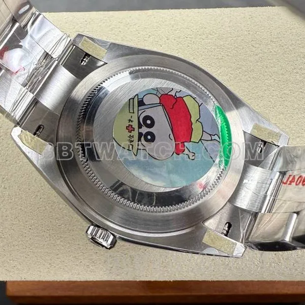 Rolex collectible watch ARF Factory log 41mm aperture green dial3235 steel bracelet model weight live photos