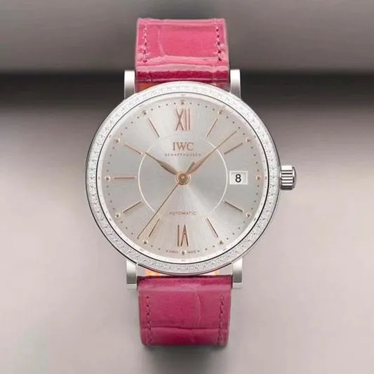 IWC's masterpiece women's Portofino watch front view
