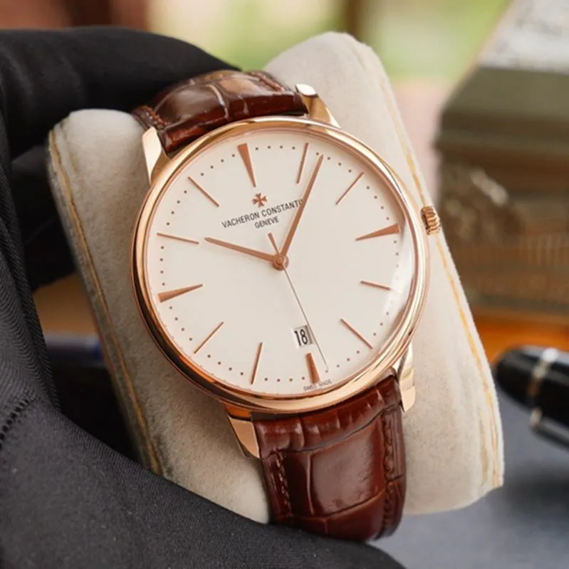Vacheron Constantin Patrimony series couple's watch front view