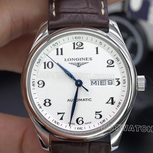 Longinestop-tier watch kl famous craftsman dual calendar 2836movement
