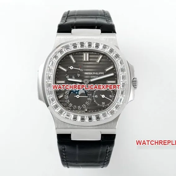 PPF FactoryPatek Philippe sporty and elegant 1:1super clone2024 new Nautilus5724Gfront live photo