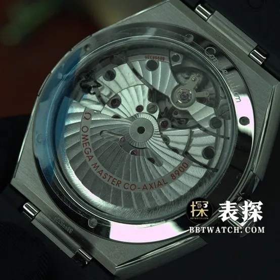 SBF factory Omega Constellation watch men's gray plate leather strap model pictures and prices side live photo