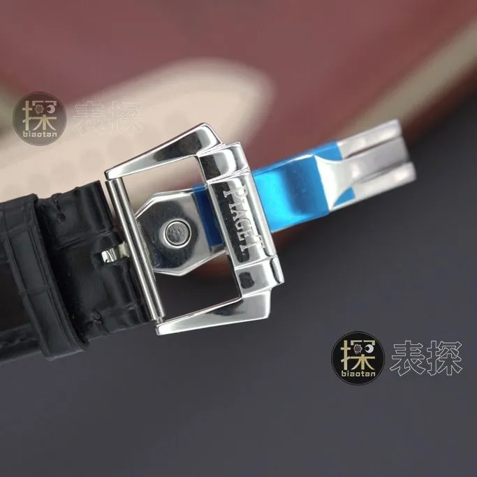 top-tiersuper cloneMKS Factory Piaget white steel POLO series Gypsophila men's watch front view
