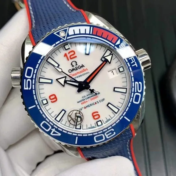 VS FactoryOmegareplica watch 43.5mm new Seamaster 600m America's Cup front view
